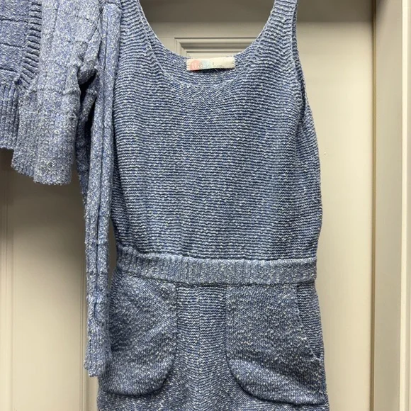 Free People BEACH Declan Sweater Set in Morrocan Blue - Picture 4 of 13